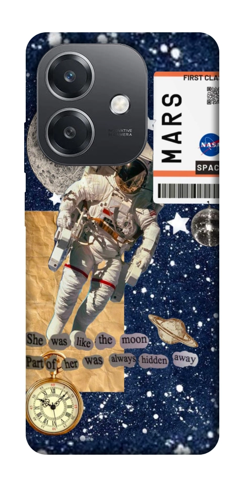 Чехол Space collage для Oppo А3х 4G