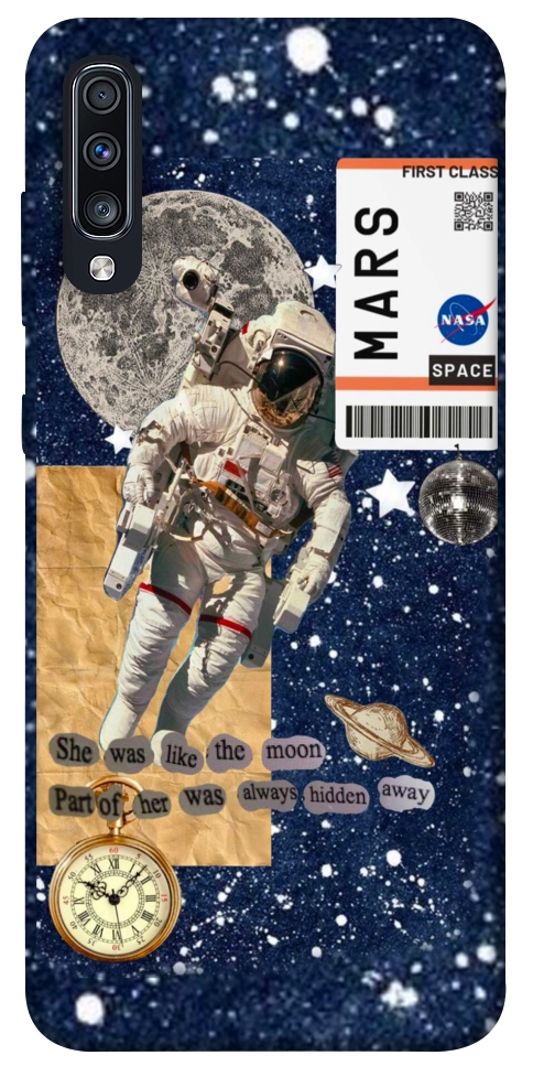 Чохол Space collage для Galaxy A70s