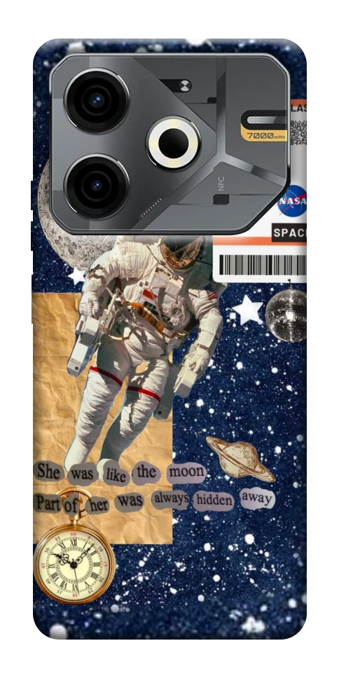 Чехол Space collage для TECNO Pova 6 Neo (LI6)