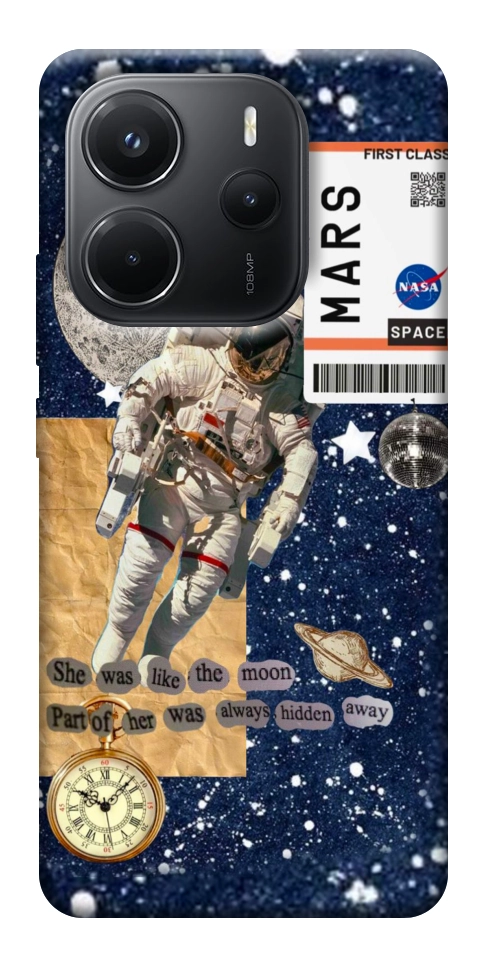 Чехол Space collage для Xiaomi Redmi Note 14 4G (Europe version)