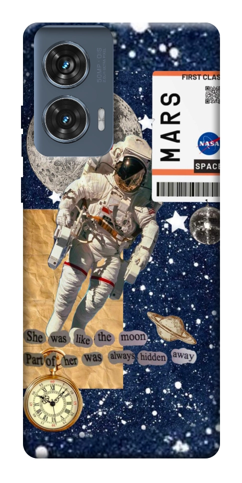 Чехол Space collage для Motorola Edge 50 Fusion