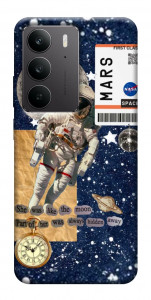 Чехол Space collage для Realme C75
