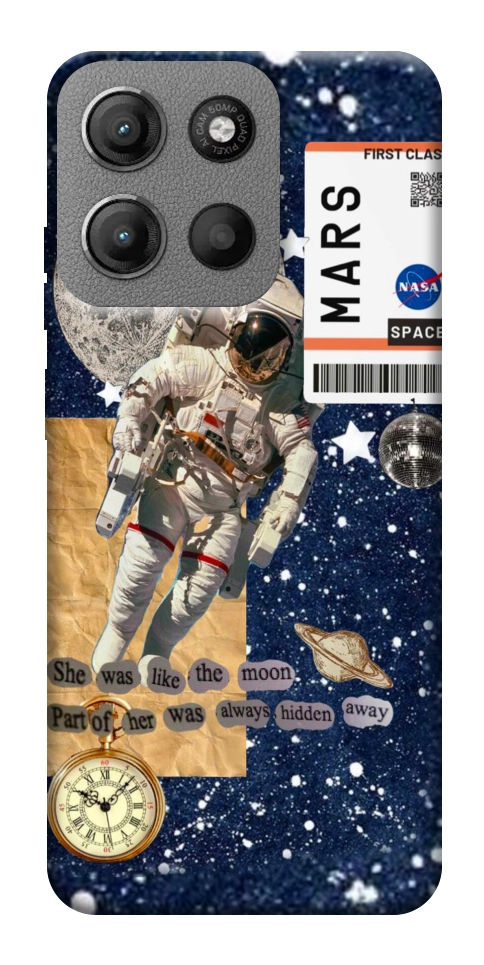 Чехол Space collage для Motorola Moto G15 4G