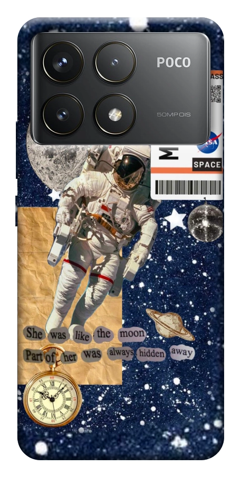 Чехол Space collage для Xiaomi Poco F6 Pro