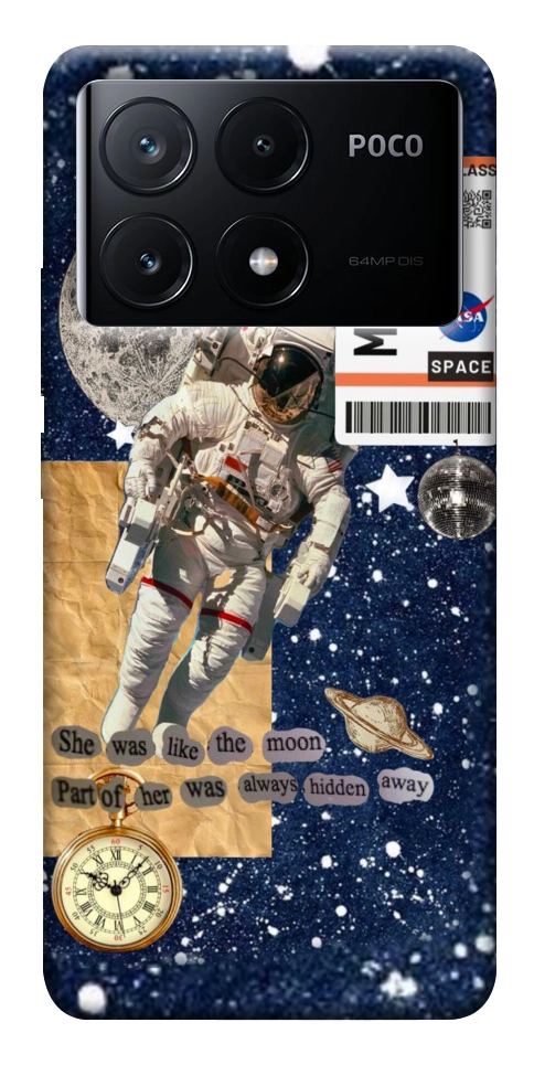 Чехол Space collage для Xiaomi Poco X6 Pro