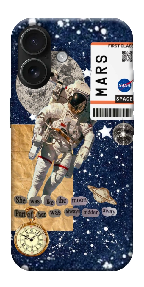 Чехол Space collage для iPhone 17