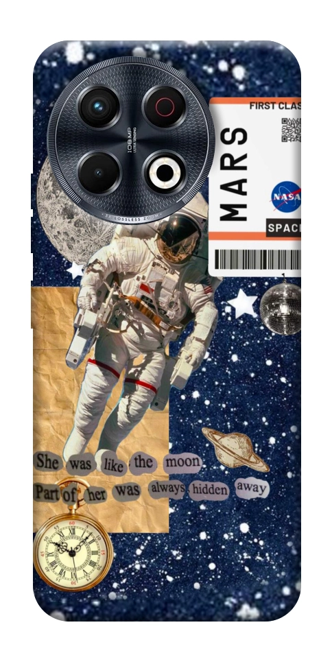 Чехол Space collage для TECNO Spark 30 Pro (KL7)