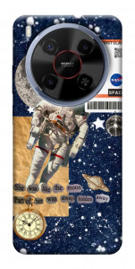 Чехол Space collage для ZTE Nubia V70 Max