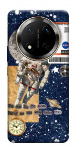 Чехол Space collage для Huawei Honor X9c