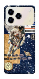 Чехол Space collage для ZTE Blade A76 4G