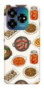 Чехол Korean food для ZTE Nubia V60