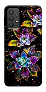 Чохол Flowers on black для Galaxy A32 5G