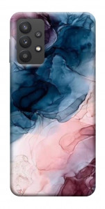 Чехол Розово-голубые разводы для Galaxy A32 5G
