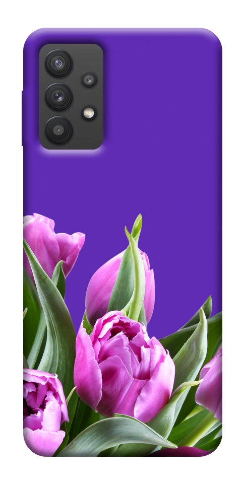 Чохол Тюльпани для Galaxy A32 5G