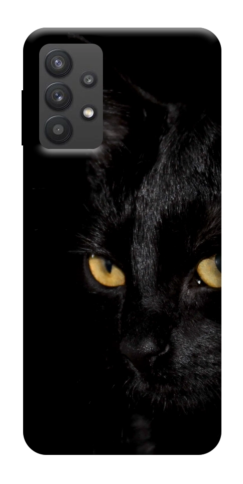 Чехол Черный кот для Galaxy A32 5G