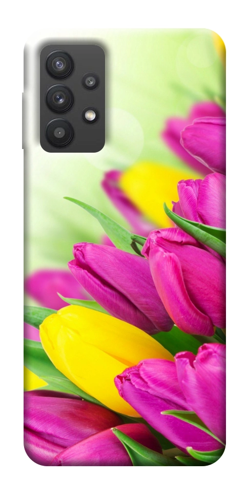Чехол Красочные тюльпаны для Galaxy A32 5G