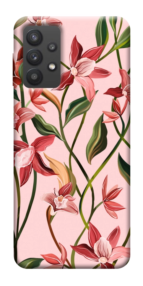 Чехол Floral motifs для Galaxy A32 5G
