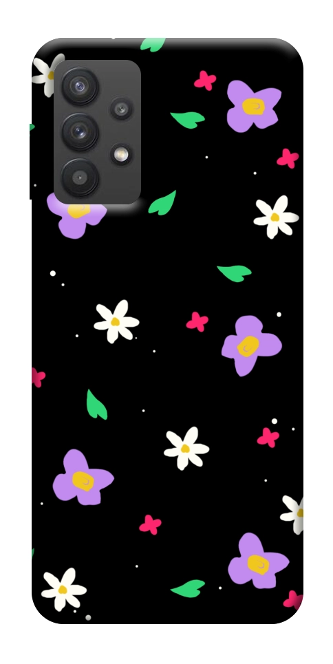 Чехол Цветы и лепестки для Galaxy A32 5G
