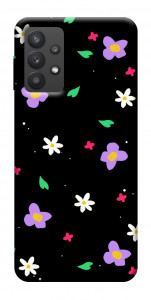 Чохол Квіти та пелюстки для Galaxy A32 5G