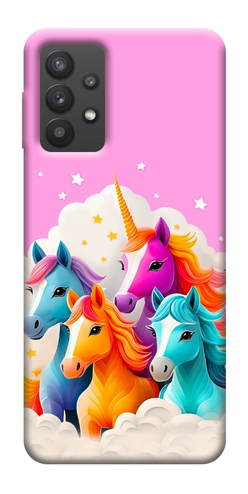 Чехол Пони в облаках для Galaxy A32 5G