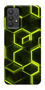 Чохол Neon hexagon для Galaxy A32 5G