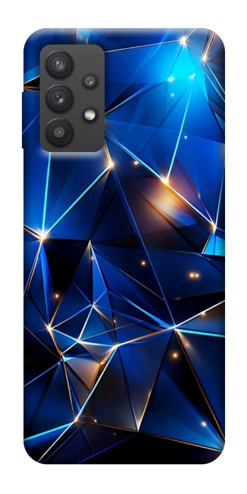 Чехол Abstract purple pattern для Galaxy A32 5G