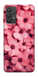 Чохол Pink flowers для Galaxy A32 5G