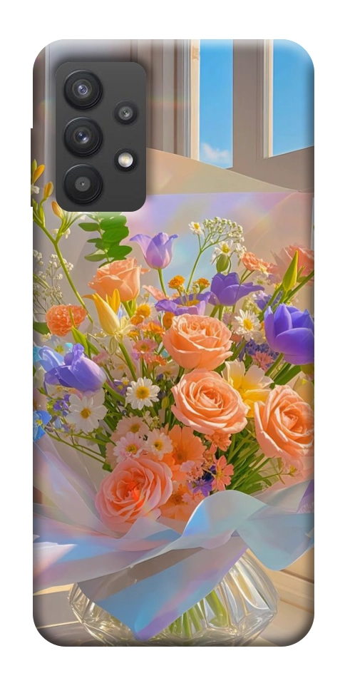 Чехол Яркий букет для Galaxy A32 5G