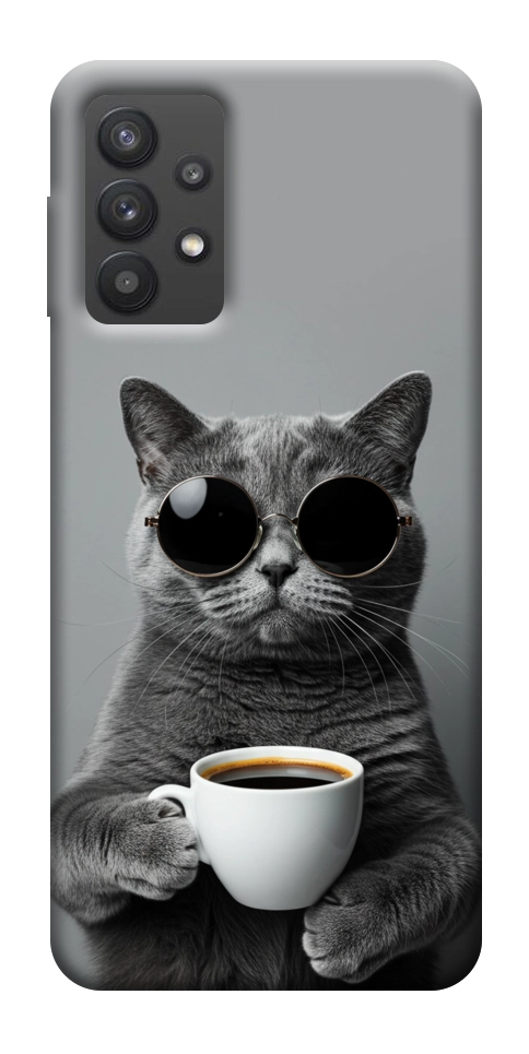 Чехол Grey cat coffee для Galaxy A32 5G