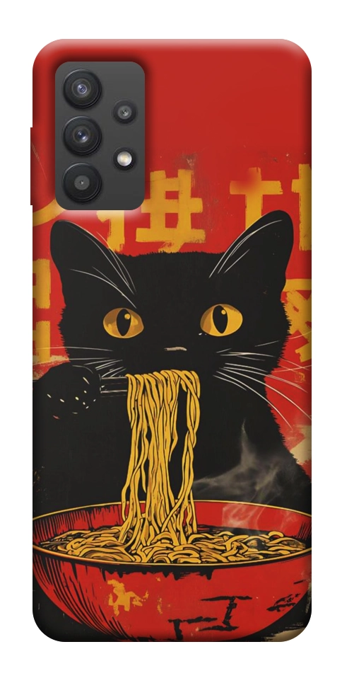 Чехол Cat noodles для Galaxy A32 5G