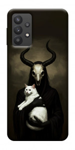 Чохол Creature with cat для Galaxy A32 5G