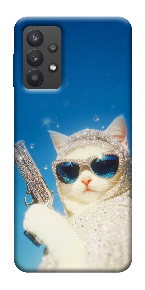 Чохол Diamond kitty для Galaxy A32 5G