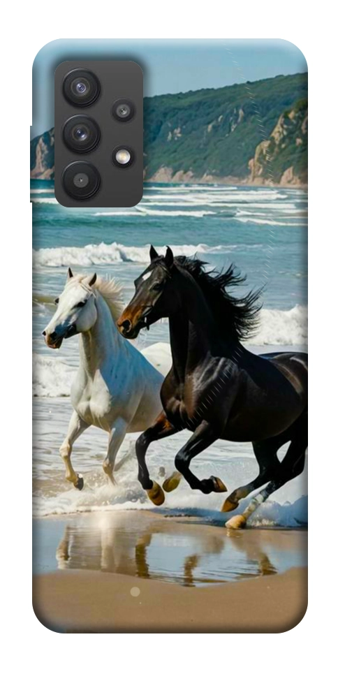 Чехол Beach Horses для Galaxy A32 5G
