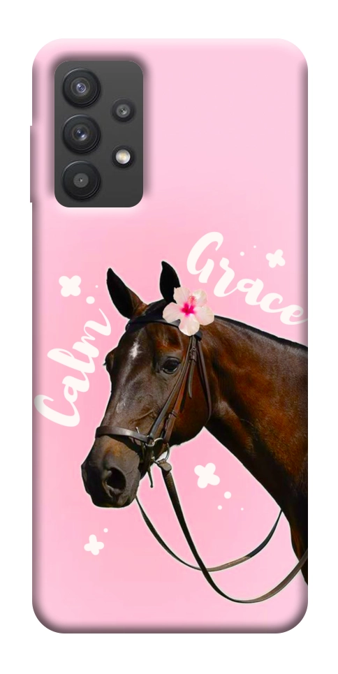 Чехол Horse with flower для Galaxy A32 5G