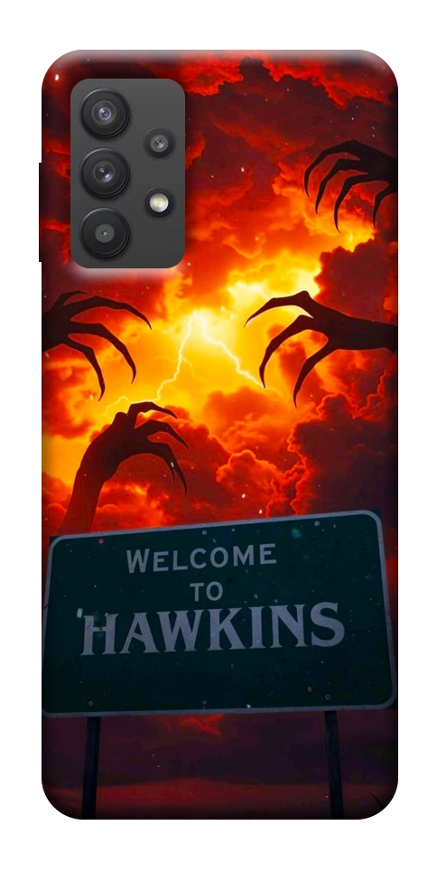 Чехол Welcome to hawkins для Galaxy A32 5G