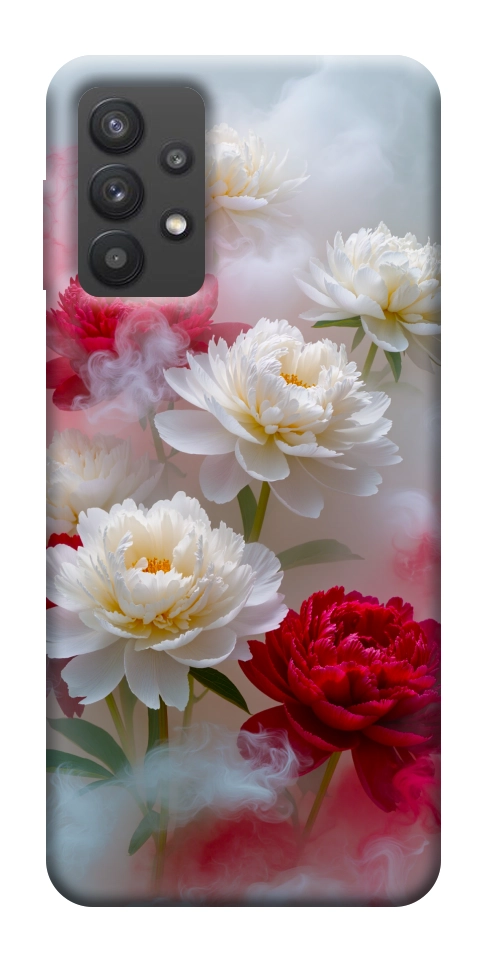 Чехол Red and white smoke для Galaxy A32 5G