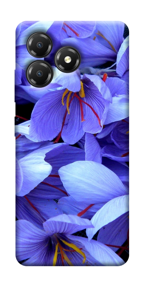 Чехол Фиолетовый сад для ZTE Blade A36
