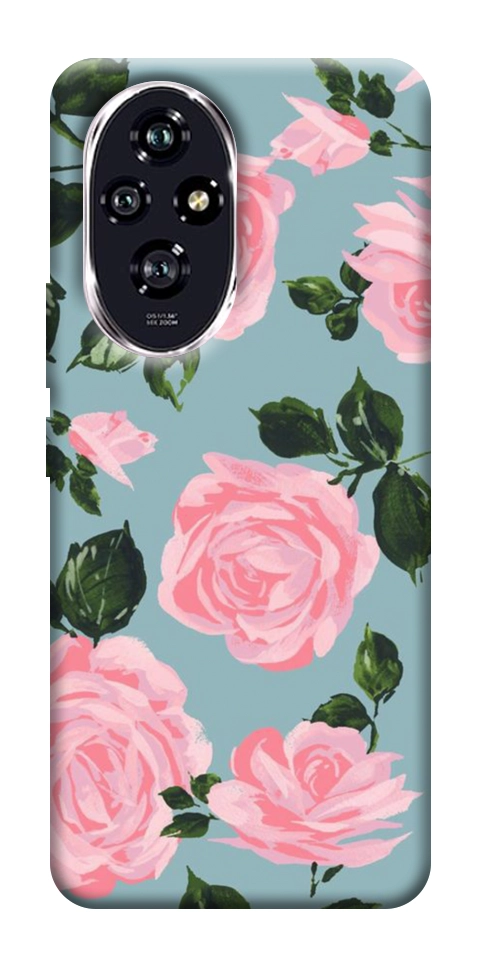 Чохол Рожевий принт для Huawei Honor 200