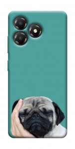 Чехол Спящий мопс для ZTE Blade A36