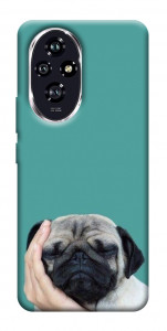 Чохол Сплячий мопс для Huawei Honor 200