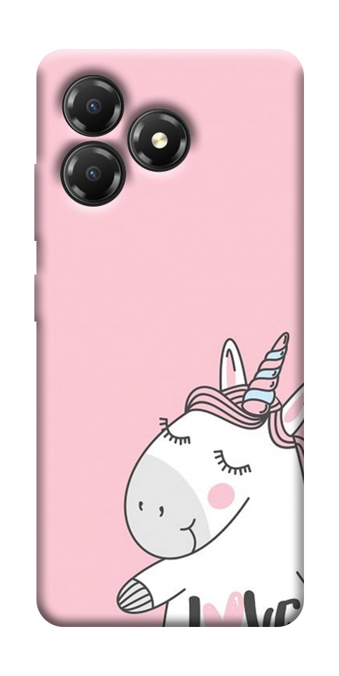 Чехол Unicorn love для ZTE Blade A36