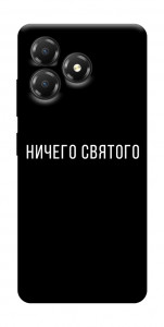 Чехол Ничего святого black для ZTE Blade A36