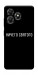 Чехол Ничего святого black для ZTE Blade A36