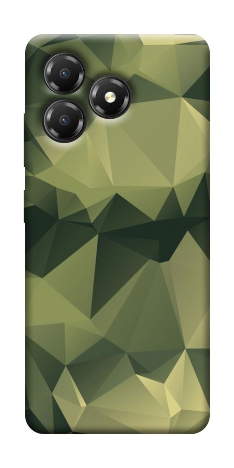 Чехол Треугольный камуфляж 2 для ZTE Blade A36