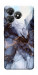 Чехол Черно-белый мрамор для ZTE Blade A36
