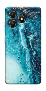 Чехол Голубая краска для ZTE Blade A36