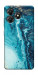 Чехол Голубая краска для ZTE Blade A36