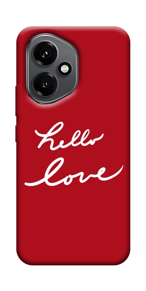 Чехол Hello love для Huawei Honor 400