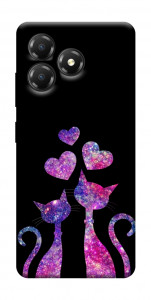 Чехол Космические коты для ZTE Blade A36