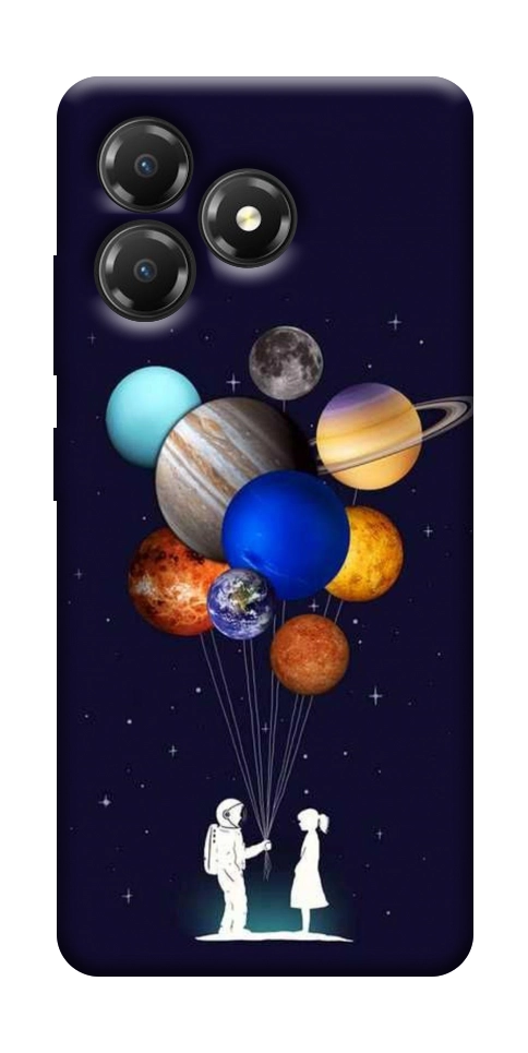 Чехол Галактика для ZTE Blade A36